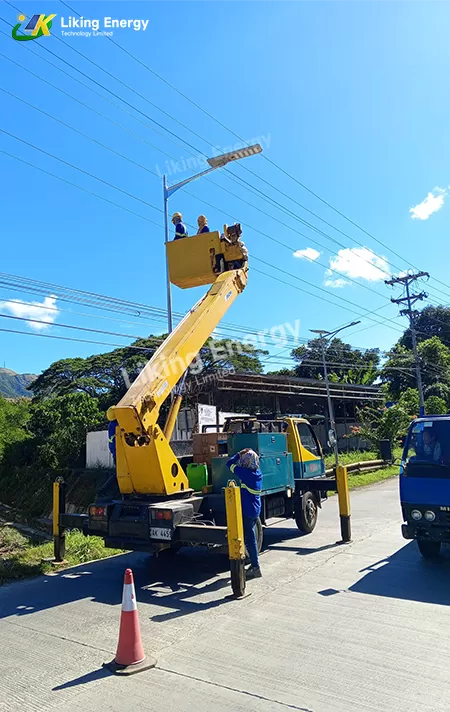 Преимущества лайков H высокое качество Солнечный уличный свет Интегрированный Солнечный уличный свет
