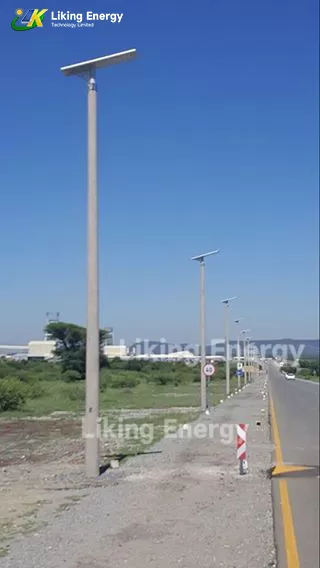 Преимущества лайка M экономичный все-в-одном Солнечный уличный свет