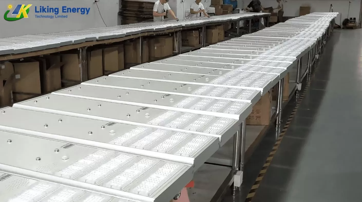 Liking-M60W Экономически эффективное все-в-одном солнечном уличном свете